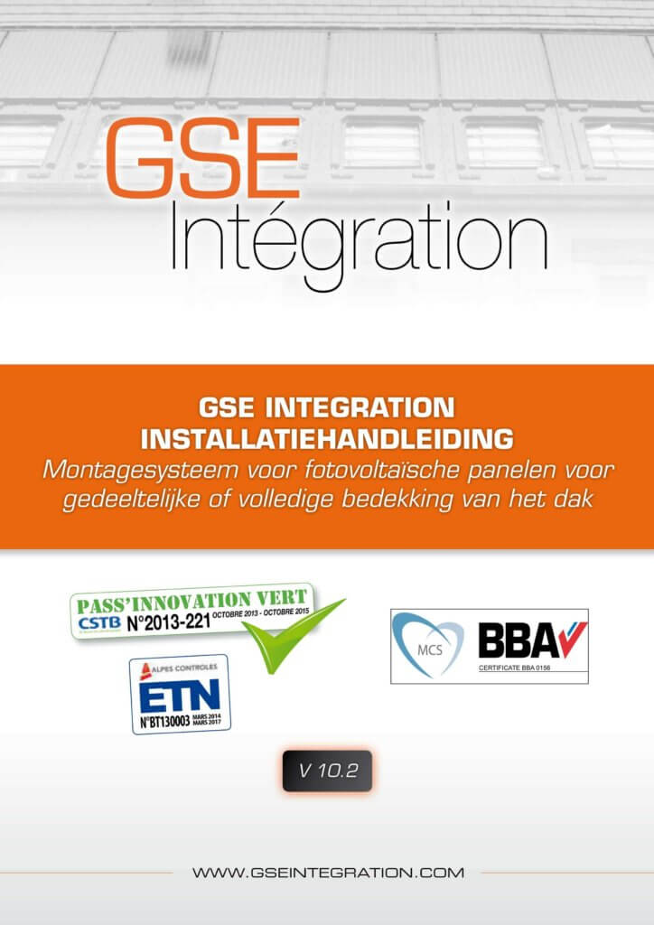 Installatiehandleiding GSE Indaksysteem